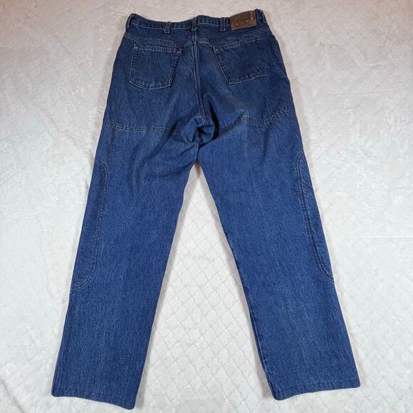 Draggin Jeans Fast Company Kevlar Protective Lining Motorcycle Blue Men Sz 36x31 - Picture 4 of 10